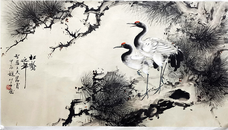 作者：赵松泉&nbsp;花鸟&nbsp;￥：协商&nbsp;单击鼠标查看大图！