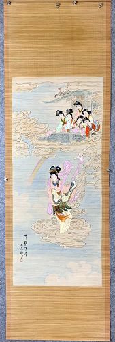 作者：竹帘画&nbsp;人物竹帘画&nbsp;￥：协商&nbsp;单击鼠标查看详细介绍！