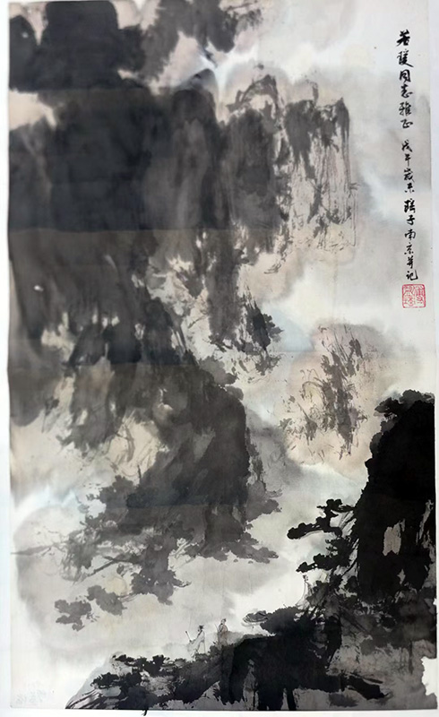 作者：傅益瑶&nbsp;山水&nbsp;￥：协商&nbsp;单击鼠标查看大图！