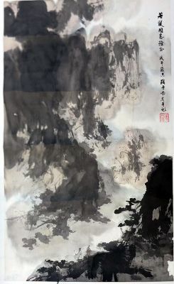 作者：傅益瑶&nbsp;山水&nbsp;￥：协商&nbsp;单击鼠标查看详细介绍！