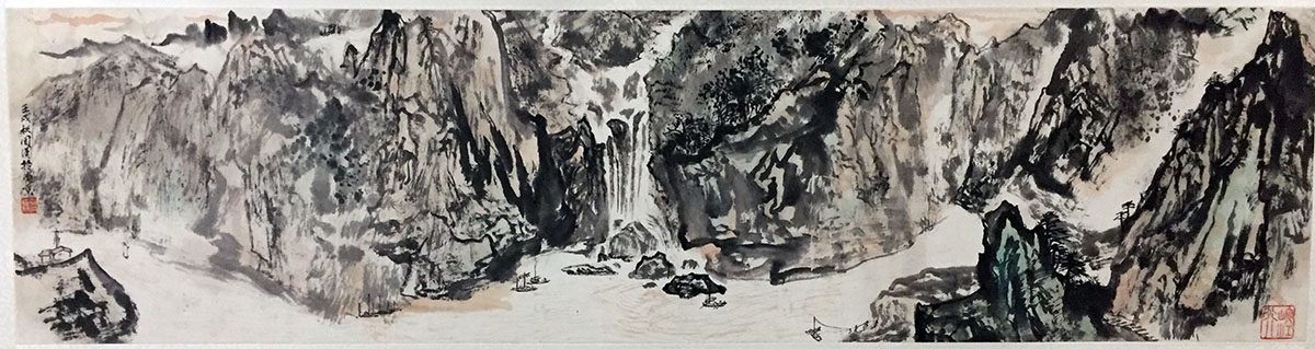 作者：周汉&nbsp;山水&nbsp;￥：协商&nbsp;单击鼠标查看大图！