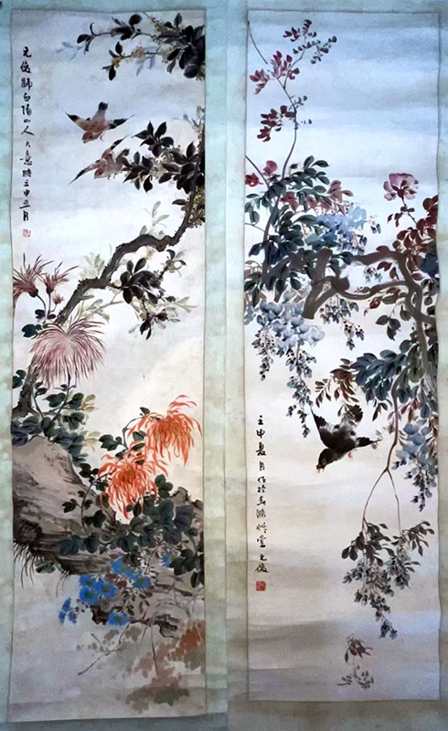 作者：戴元俊&nbsp;花鸟&nbsp;￥：协商&nbsp;单击鼠标查看大图！