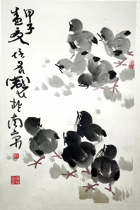 作者：徐培晨&nbsp;花鸟&nbsp;￥：协商&nbsp;单击鼠标查看大图！