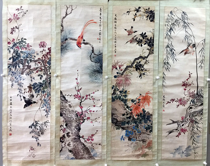 作者：戴元俊&nbsp;花鸟&nbsp;￥：协商&nbsp;单击鼠标查看大图！