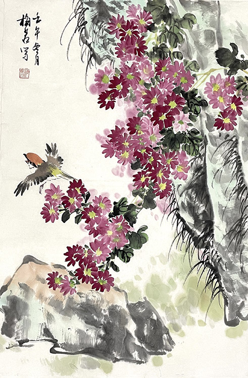 作者：梅若&nbsp;花鸟&nbsp;￥：协商&nbsp;单击鼠标查看大图！