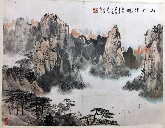 作者：傅二石&nbsp;山水&nbsp;￥：协商&nbsp;单击鼠标查看大图！