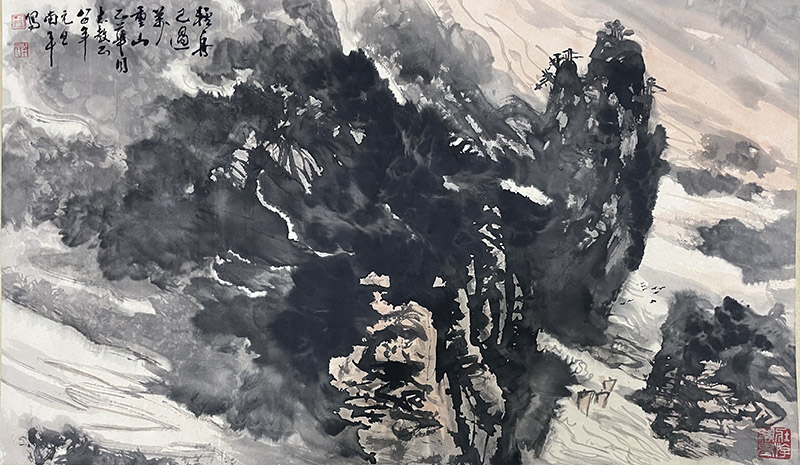 作者：周南平&nbsp;山水&nbsp;￥：协商&nbsp;单击鼠标查看大图！