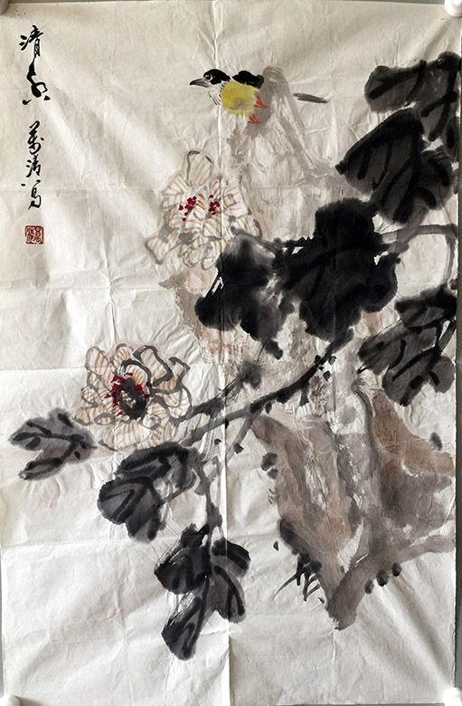 作者：魏万清&nbsp;花鸟 &nbsp;￥：协商&nbsp;单击鼠标查看大图！