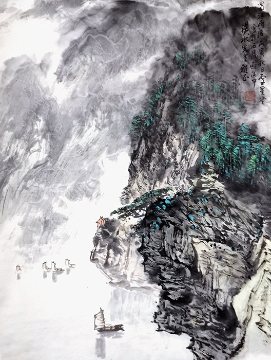 作者：卢星堂&nbsp;山水&nbsp;￥：协商&nbsp;单击鼠标查看大图！