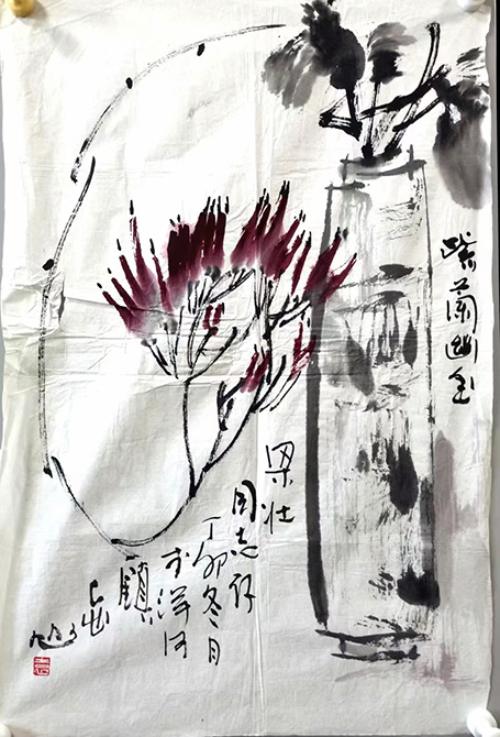 作者：袁志山&nbsp;花鸟&nbsp;￥：协商&nbsp;单击鼠标查看大图！