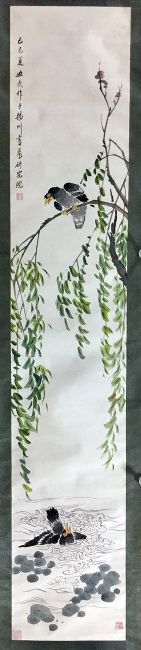 作者：洪煦民&nbsp;花鸟&nbsp;￥：协商&nbsp;单击鼠标查看详细介绍！