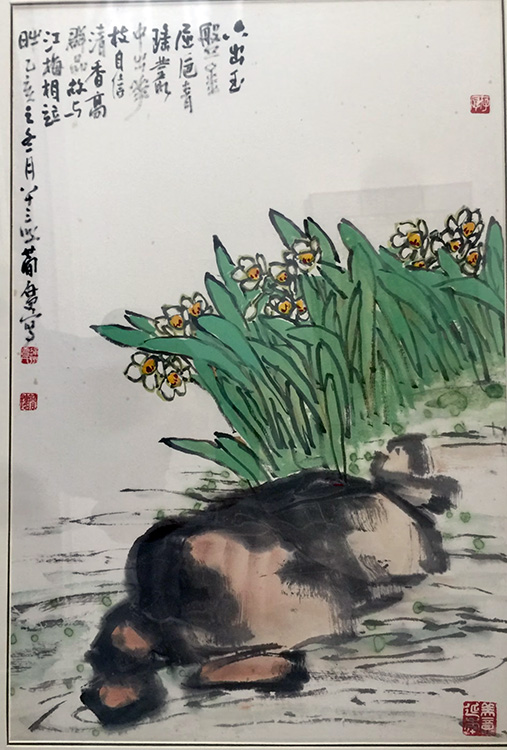 作者：曹简楼&nbsp;花鸟&nbsp;￥：协商&nbsp;单击鼠标查看大图！