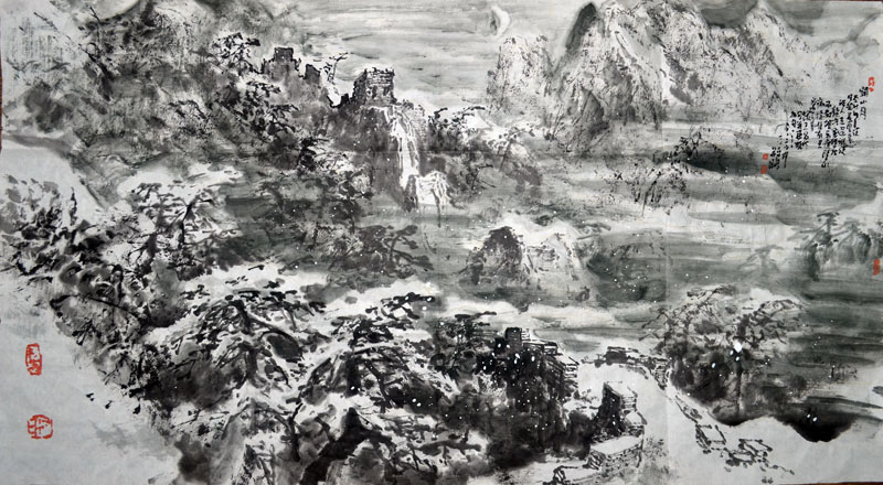 作者：王自修&nbsp;《关山月》&nbsp;￥：协商&nbsp;单击鼠标查看大图！