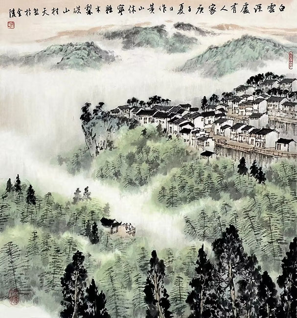 作者：许坚&nbsp;山水&nbsp;￥：协商&nbsp;单击鼠标查看大图！