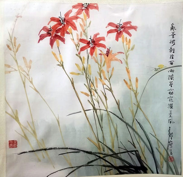 作者：张继馨&nbsp;花鸟&nbsp;￥：协商&nbsp;单击鼠标查看大图！