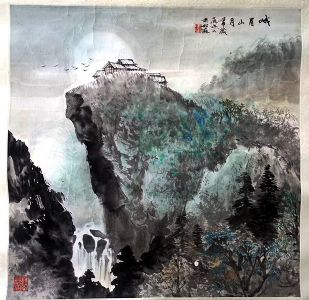 作者：潘国光&nbsp;山水&nbsp;￥：协商&nbsp;单击鼠标查看详细介绍！