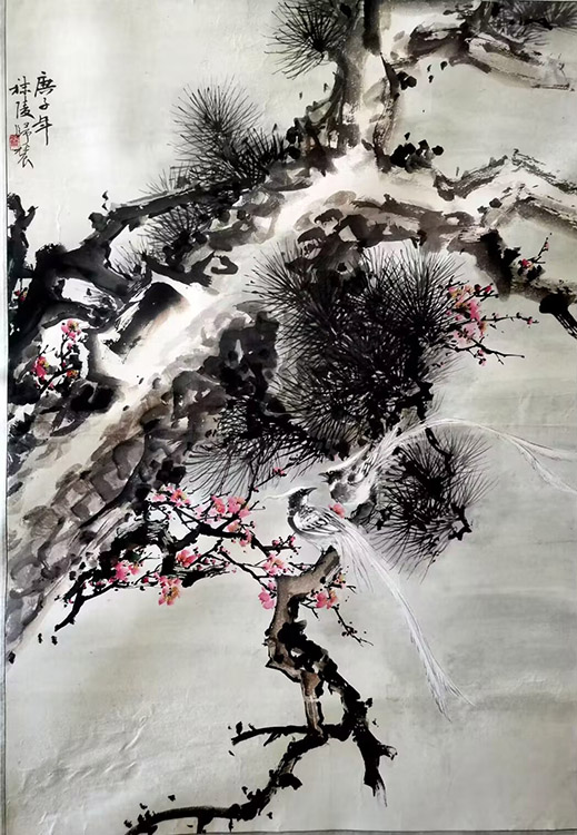 作者：赵松泉&nbsp;松寿图&nbsp;￥：协商&nbsp;单击鼠标查看大图！