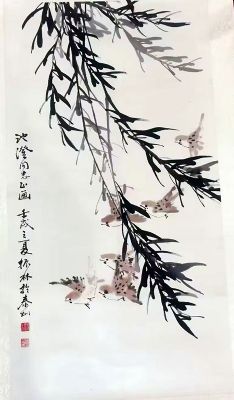 作者：俞振林&nbsp;花鸟&nbsp;￥：协商&nbsp;单击鼠标查看详细介绍！