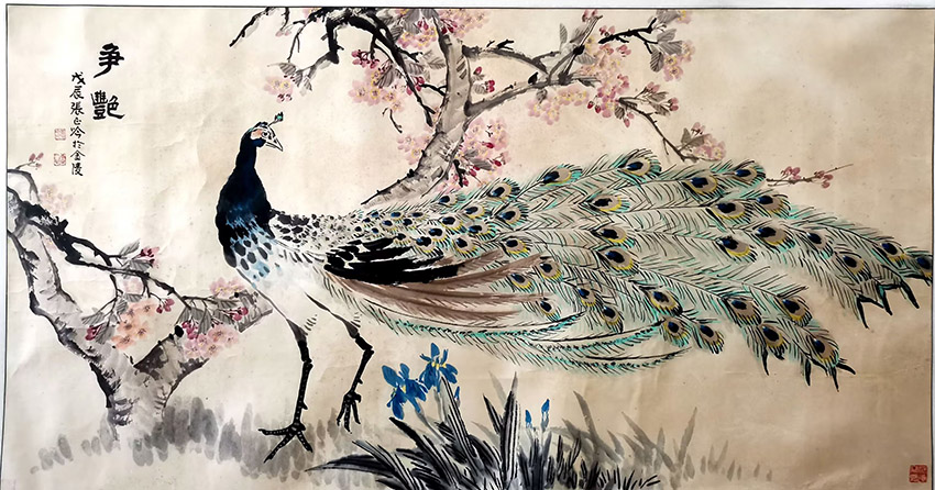 作者：张正吟&nbsp;花鸟&nbsp;￥：协商&nbsp;单击鼠标查看大图！