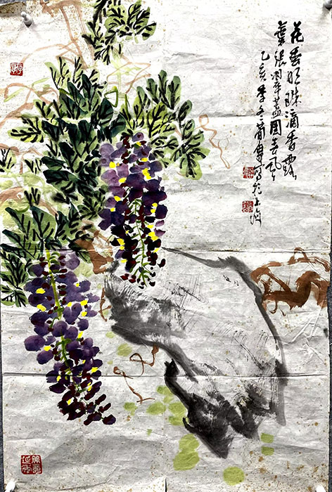 作者：曹简楼&nbsp;花鸟&nbsp;￥：协商&nbsp;单击鼠标查看大图！