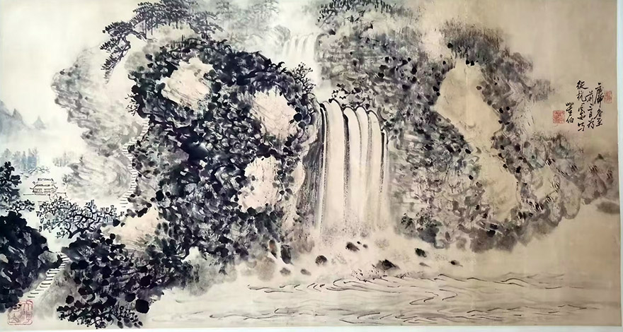 作者：董伯&nbsp;山水&nbsp;￥：协商&nbsp;单击鼠标查看大图！