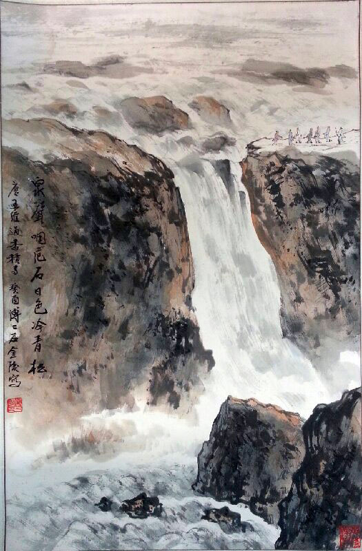 作者：傅二石&nbsp;山水 &nbsp;￥：协商&nbsp;单击鼠标查看大图！