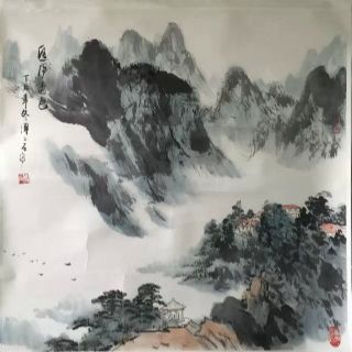 作者：傅二石&nbsp;山水&nbsp;￥：协商&nbsp;单击鼠标查看详细介绍！