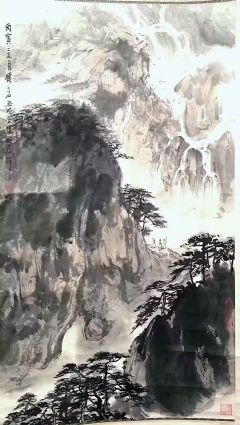 作者：傅二石&nbsp;山水&nbsp;￥：协商&nbsp;单击鼠标查看详细介绍！