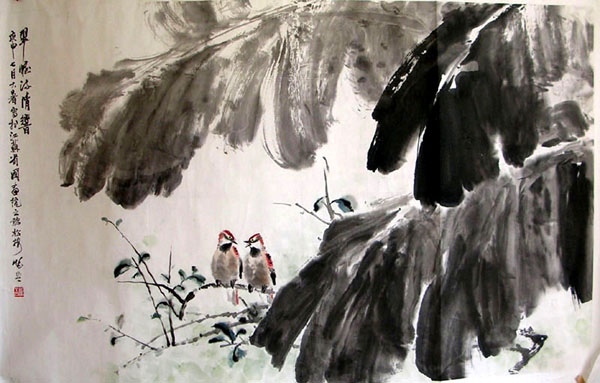 作者：叶矩吾&nbsp;花鸟  &nbsp;￥：协商&nbsp;单击鼠标查看大图！