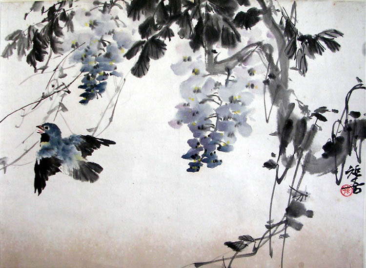 作者：叶矩吾&nbsp;花鸟　　&nbsp;￥：协商&nbsp;单击鼠标查看大图！