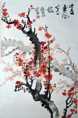 作者：张德泉&nbsp;花鸟　　梅图&nbsp;￥：协商&nbsp;单击鼠标查看详细介绍！