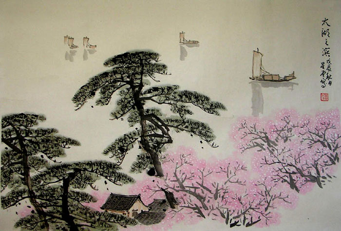 作者：卢星堂&nbsp;《太湖之滨》&nbsp;￥：协商&nbsp;单击鼠标查看大图！