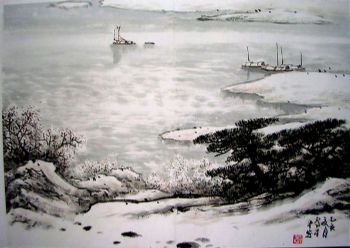 作者：卢星堂&nbsp;《晴雪图》&nbsp;￥：协商&nbsp;单击鼠标查看详细介绍！