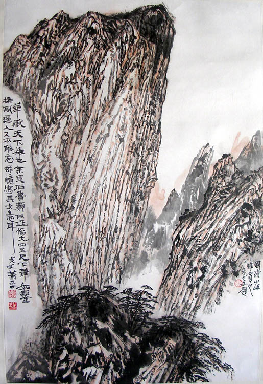 作者：萧平&nbsp;华岳参天&nbsp;￥：协商&nbsp;单击鼠标查看大图！