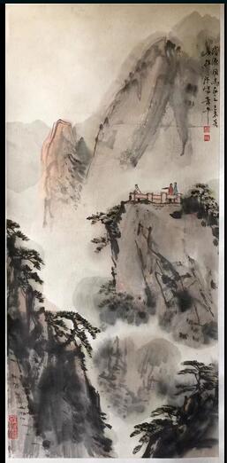 作者：萧平&nbsp;黄山胜景&nbsp;￥：协商&nbsp;单击鼠标查看大图！