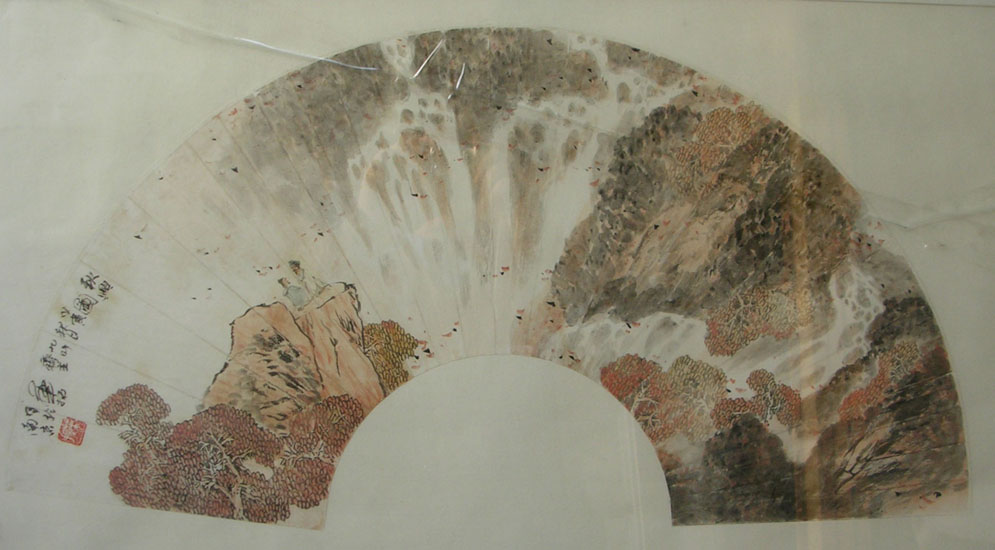 作者：华拓&nbsp;扇面&nbsp;￥：协商&nbsp;单击鼠标查看大图！