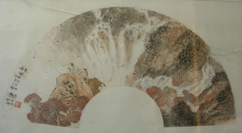 作者：华拓&nbsp;扇面&nbsp;￥：协商&nbsp;单击鼠标查看详细介绍！