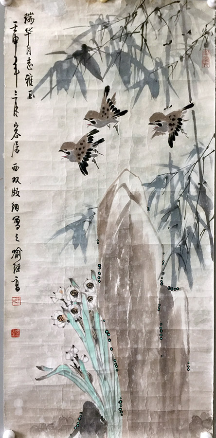 作者：喻继高&nbsp;花鸟　　&nbsp;￥：协商&nbsp;单击鼠标查看大图！