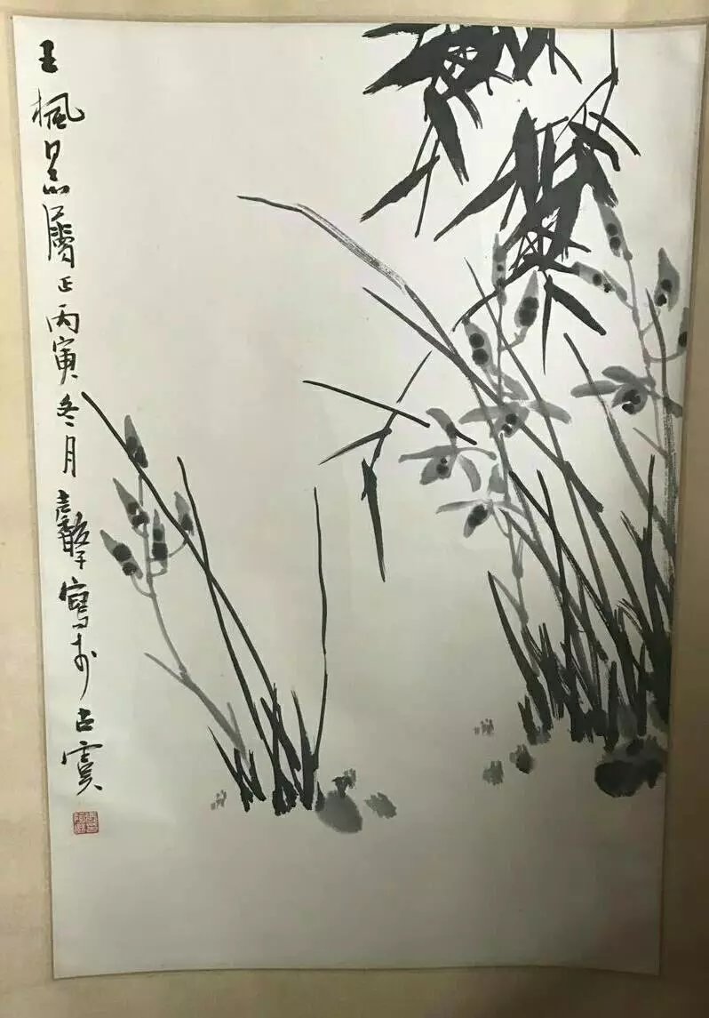 作者：张继馨&nbsp;兰竹图&nbsp;￥：协商&nbsp;单击鼠标查看大图！