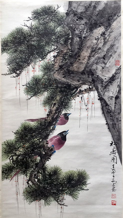 作者：乔木&nbsp;松寿图&nbsp;￥：协商&nbsp;单击鼠标查看大图！