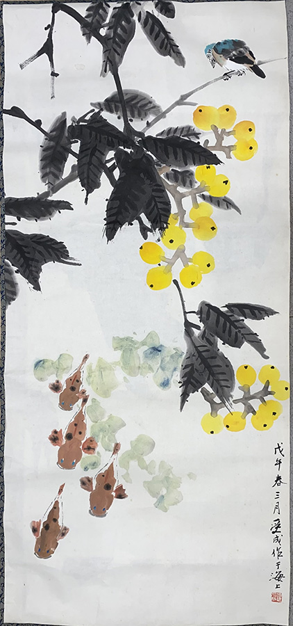 作者：邱受成&nbsp;花鸟&nbsp;￥：协商&nbsp;单击鼠标查看大图！