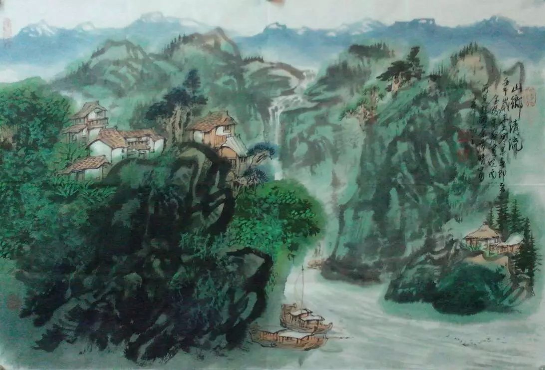 作者：朱葵&nbsp;山水&nbsp;￥：协商&nbsp;单击鼠标查看大图！