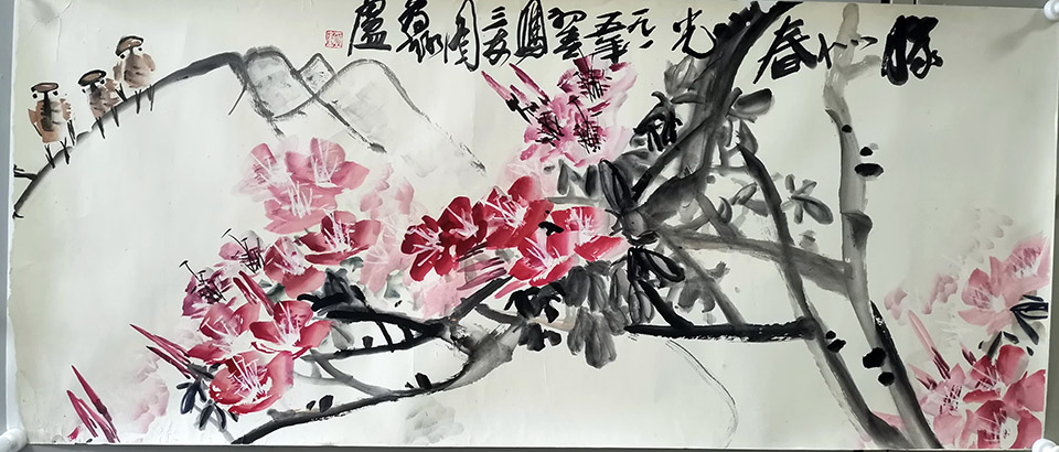 作者：高德星&nbsp;花鸟&nbsp;￥：协商&nbsp;单击鼠标查看大图！