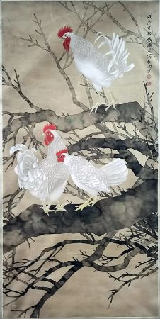 作者：张德泉&nbsp;工笔花鸟&nbsp;￥：协商&nbsp;单击鼠标查看详细介绍！