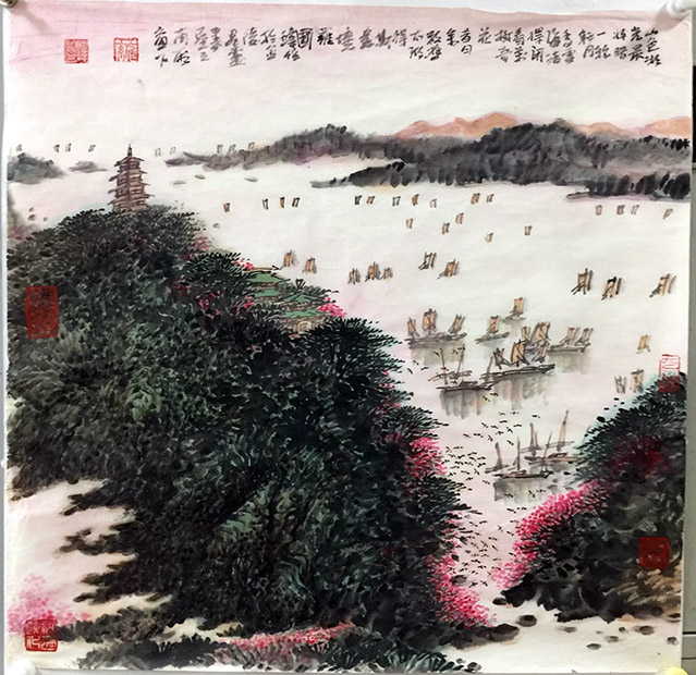 作者：罗国玮&nbsp;山水  &nbsp;￥：协商&nbsp;单击鼠标查看大图！