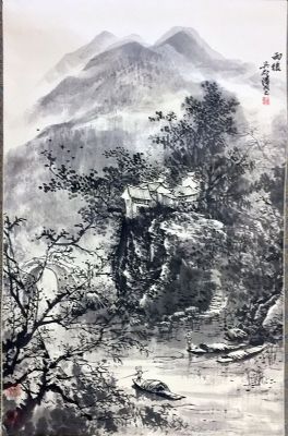 作者：潘国光&nbsp;山水 &nbsp;￥：协商&nbsp;单击鼠标查看详细介绍！