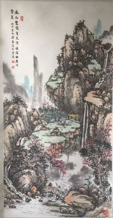 作者：吴雨苍&nbsp;山水 &nbsp;￥：协商&nbsp;单击鼠标查看大图！