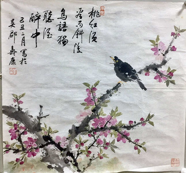 作者：董寿康&nbsp;花鸟&nbsp;￥：协商&nbsp;单击鼠标查看大图！