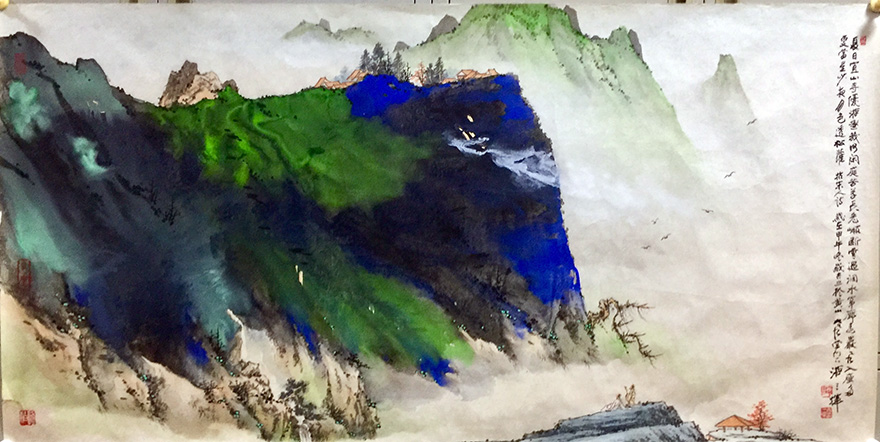 作者：游三辉&nbsp;山水&nbsp;￥：协商&nbsp;单击鼠标查看大图！