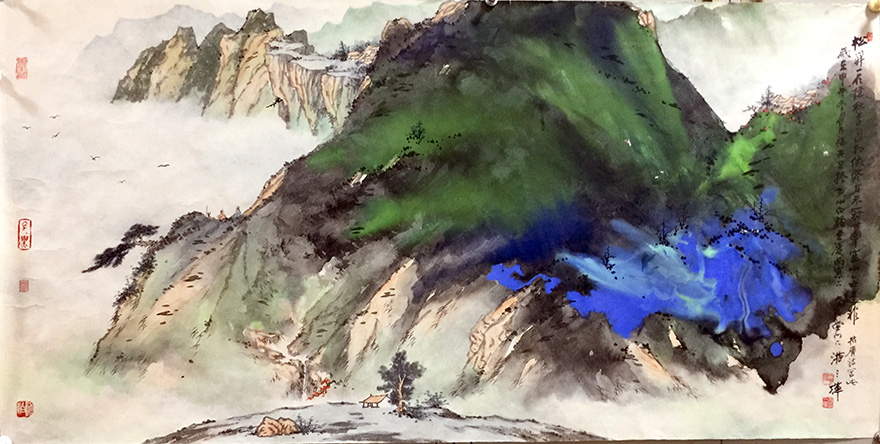 作者：游三辉&nbsp;山水&nbsp;￥：协商&nbsp;单击鼠标查看大图！